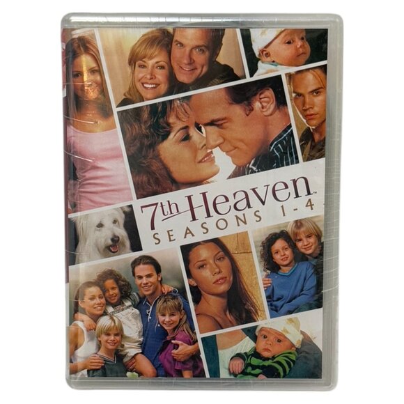 7th Heaven DVD Boxset Seasons 1 to 4 CBS Seventh Heaven New Sealed - Picture 1 of 6